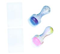 VALICLUD 2 Ensembles Outils Nail Art Outils de Stamping Pratiques pour Design Éblouissant Ongles pour Amateurs et Salons de Beauté