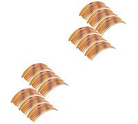 VALICLUD 2 Ensembles Peigne Style Cheveux De Mariée Bien Filles Côté Policier Accessoires De Cheveux Pour Invité Fantaisie Forme Mariage Démêler Casque Féminin Plastique 6 Pièces * 2