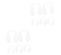 VALICLUD 2 Ensembles Plaquettes De Nez En Silicone Plaquettes De Nez Pour Plaquettes De Rechange Coussin De Nez Pour Les Verres Remplacement Des Coussinets À Lunettes 5 Pièces * 2