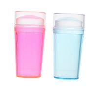 VALICLUD 2 Ensembles Sceau De Silicone Fluorescent Clous Art Kit D'estampage Des Ongles Pochoirs Estampillage Outils Manucure Uv Banc D'ongle Conception D'ongles Pour Gel De Silice