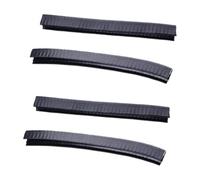 VALICLUD 2 Paires Protection Anti-Collision pour Skateboard Bande de Planche de Skateboard en Silicone, Bord de Deck, U, Noir, Imperméable, Anti-âge