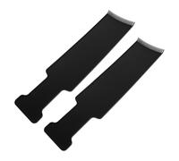 VALICLUD 2 Pièces applicateur de peigne à huile peigne de surbrillance cuivré applicateur d'huile pour cheveux kit de mise en évidence des cheveux Plastique Black
