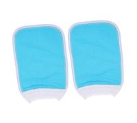 VALICLUD 2 Pièces Bain Exfoliants Fibres Végétales de Serviettes pour Nettoyage Pratique Corps Couleur