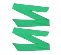 VALICLUD 2 Pièces Bandana De Sueur Bandeau Bandeaux Épais Pour Femmes Cravate Bandes à Cheveux Cravate De Tête Pour Les Hommes Bande De Cheveux Foulard D'entraînement Vert En Tissu