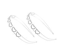 VALICLUD 2 Pièces Bandeau Strass Bandeau Couronne De Mariage Bande De Cheveux Bal De Costume De Princesse Femme Couronnes Pour Les Femmes Couronne Du Roi Bijoux De Tête Strass