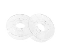 VALICLUD 2 Pièces Bobine de Rangement Filament Transparente Bobineuse Portable Résistante pour Garage et Atelier Compatible Imprimantes et Filaments Variés Lot