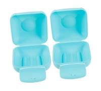 VALICLUD 2 pièces Boîte de Rangement Portable pour Lot de Étuis Réutilisables Compacts et Légers Protection Anti-poussière pour Usage Extérieur