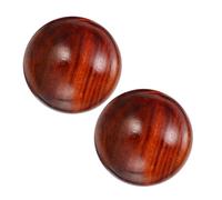 VALICLUD 2 pièces Boule de Massage de Huanghuali de Massage Manuelles pour Acupression et Relaxation des Mains Portable et Facile à Utiliser pour la Famille