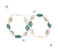 VALICLUD 2 Pièces Bracelet de Tortue Lot de Bracelets Boho pour Thème Plage Accessoires pour Poignet
