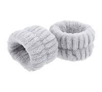 VALICLUD 2 Pièces Bracelets de Lavage de Visage Bandeaux Flanelle Élégants pour Spa et Coiffure Accessoires Pratiques et Filles