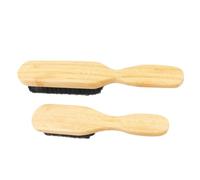 VALICLUD 2 pièces Brosse à Barbe et Cheveux Homme Set de Nettoyage Cheveux Brosse Coiffante Résistante et pour Salon et Barbershop