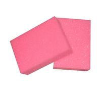 VALICLUD 2 pièces Brosse à Cheveux Barbier Éponge Douce et Compacte Forme Carrée Antidérapante pour Soins Capillaires et Voyages Couleurs Aléatoires Rose et Jaune Couleur Couleur Aléatoire