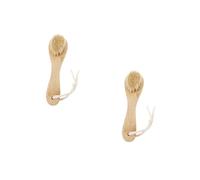 VALICLUD 2 Pièces Brosse De Nettoyage Du Visage Brosse Faciale Brosse De Nettoyage De La Peau En Bois