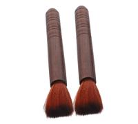 VALICLUD 2 pièces Brosse de Nettoyage pour Violon et Erhu Accessoire Poussière Ergonomique pour Cordes et Instruments à Cordes