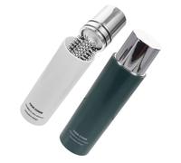 VALICLUD 2 pièces Brosse de Voyage Portable pour Cheveux Bouclés Peigne Rétractable Léger pour Séchage et Coiffage Brosse Démêlante Confortable et Vert Foncé