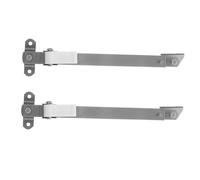 VALICLUD 2 Pièces Butée de Fenêtre RV Acier Inoxydable Support Réglable Silencieux pour Porte Coulissante et Fenêtre de Caravane Maintien Sécurisé pour Voyage Tranquille