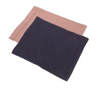 VALICLUD 2 pièces Capsules Sous Foulard Hijab Élastique Confortable pour Femmes Style Arabe Gris Café et Bleu Marine Adaptées à Toutes Saisons et Formes de Visage