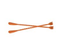 VALICLUD 2 Pièces Chausse-pied Grattoir à Long Manche, Marron | Pp, Portée Allongée pour Moins Se Pencher, Usage Mobile, Aide Pratique pour Personnes Âgées