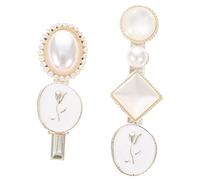 VALICLUD 2 Pièces Clips à Perles Élégantes Duck Bill Accessoires Chics pour Filles et Femmes pour Mariages et Événements Spéciaux