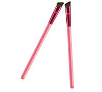 VALICLUD 2 pièces Crayon Sourcils Multifonction Pinceau Biseauté pour Maquillage Féminin Outil pour Modeler Remplir et Définir Sourcils Résistant à Eau Transpiration Naturel