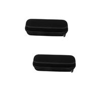 VALICLUD 2 Pièces De Rangement De Brosse à Dents Imperméable Titulaire Porte-Brosse à Dents Mural Support Magnétique Support De Rangement pour Brosse à Dents Noir Tricot