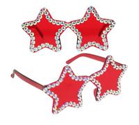 VALICLUD 2 pièces de Soleil sans Monture à Étoile pour Femmes et Protection UV Accessoires Mode pour Fêtes et Plage Lot de