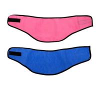 VALICLUD 2 Pièces Écharpe Rafraîchissante pour Animaux en PVA, Serviette D'été Absorbante et Respirante pour Chien, pour Prévenir la Surchauffe en Temps Chaud