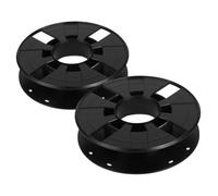 VALICLUD 2 Pièces Enrouleur de Filament Plastique Noir Rangement Organisé pour Impression Compatible Divers Modèles Lot de Maison Atelier Studio
