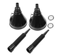 VALICLUD 2 pièces Entonnoir Huile Large Bouche avec Filtre Entonnoir Flexible Multifonction pour Moto et Voiture Accessoire Auto pour Remplissage Huile Transmission et Boîte Vitesse