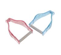 VALICLUD 2 Pièces Épilateur Pour Le Visage Lisse Sourcil Manuel Épilation Du Menton Pour Les Femmes Outil D'enfilage Des Poils Du Visage Épilateurs Pour Le Visage Métal