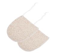 VALICLUD 2 pièces Éponge Nettoyante Visage Douce Mitaines Exfoliantes Lavables pour Peau Sensible Éponge Compressée Double Face pour Démaquillage et Nettoyage Profond