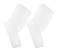 VALICLUD 2 Pièces Étui de Rangement Portable pour Masque de Plongée en PP Compact et Coupe-Vent, pour Fête la Piscine Océan