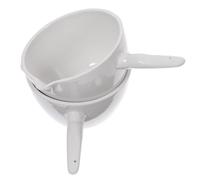 VALICLUD 2 Pièces Évaporateur avec Anse Résistant Aux Acides et Bases Bac Évaporation de Laboratoire pour École et Usage Domestique Lot