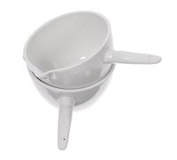 VALICLUD 2 Pièces Évaporateur de Laboratoire Porcelaine avec Poignée Résistance Chimique et Thermique Surface Large pour Chauffage et Évaporation Lot