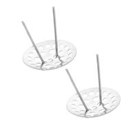 VALICLUD 2 pièces Filtre à Thé Métal pour Théière avec Maille Fine Sphérique Accessoire Infusion Pratique avec Ressort Suspendu Évite Tasse pour Maison et Bureau