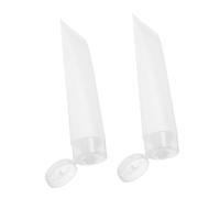 VALICLUD 2 Pièces Flacon Cosmétique Mini Bouteilles De Lotion Bouteilles De Voyage Étanches Mini Bouteilles De Voyage Conteneurs De Voyage Pour Articles De Toilette Pe Transparent