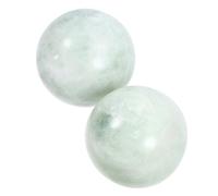 VALICLUD 2 Pièces Handball De Massage De La Balle De Fitness Exercice Portable Le Muscle Massage Des Paumes Muscles Pour Palmier Adultes Des Balles Ballon D'exercice à La Main Jade Vert