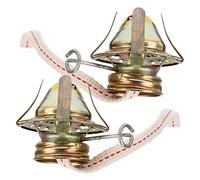 VALICLUD 2 pièces Kit de Remplacement Mèche et Brûleur pour Lampe à Huile Vintage Accessoires pour Lampes Pétrole Classiques Parfait pour Rénovation et Usage Intérieur