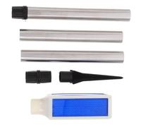 VALICLUD 2 pièces Lot de Lampes Solaires Étanches Acier Inoxydable pour Allée Éclairage Extérieur LED Lumineux Marqueurs de Voie Sûrs et Faciles à Installer pour Jardin et Chemin