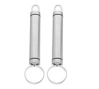 VALICLUD 2 pièces Lot de Vide-noyaux Inox Multifonctionnels pour Fruits et Pêches Outils Pratiques pour Retirer le Cœur des Fruits Accessoires de Cuisine Faciles à Nettoyer et Durables