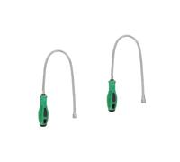 VALICLUD 2 Pièces micro magnétique cueilleur petit prendre clé ramasser Mécanique Mamine flexible magnétique outil magnétique polyvalent balayeuse d'aimant d'ongle acier inoxydable