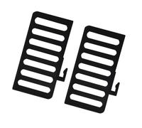VALICLUD 2 Pièces Organisateur de Chaussures Plastique avec Séparateurs pour Étagères de Rangement Dispositifs Antidérapants pour Éviter Basculement Meubles Entrée
