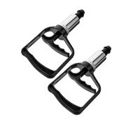 VALICLUD 2 Pièces Outils De Coupe Thérapie Exploité Pompe à Vide à Main Le Muscle Pompe à Ventouses Remplacement Petit Pour Multifonctionnel Portable Corps Plastique Black