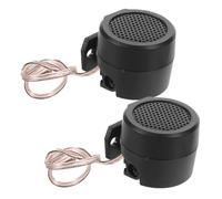 VALICLUD 2 Pièces Paire de Tweeters de Voiture 500 W en Plastique Noir