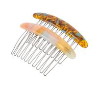VALICLUD 2 Pièces Peignes Français Pour Les Cheveux Peigne à Cheveux Latéral Peigne Latérale Peigne Twist Français Peignes à Cheveux Pour Femmes Décoratifs Peignes Côté Cheveux Le Fer
