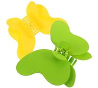 VALICLUD 2 Pièces Pince à Forme de Lot de Accessoires et Filles Grands Clips à Mâchoire pour Pratique