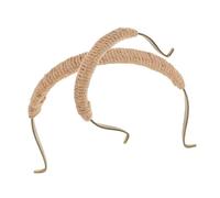 VALICLUD 2 pièces Poignée de Remplacement pour Théière Vintage avec Corde de Jute pour Bouilloires Chinoises et Japonaises Accessoire Pratique pour Thé