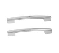 VALICLUD 2 Pièces Poignées de Réfrigérateur Ergonomiques Poignées de Porte de Congélateur Résistantes pour Réparation Remplacement pour Usage Intensif