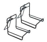 VALICLUD 2 Pièces Porte-gobelets Cuisine en Fer Noir, Support Simple | Rangement Compact, Maintien des Petits Objets en Ordre, Usage Plan de Travail, Style Épuré