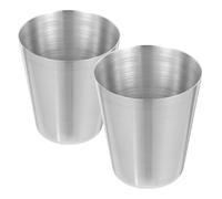 VALICLUD 2 pièces Protections Bec Théière Acier Inoxydable Couvercles Anti-poussière Durables et Réutilisables pour Becs de Théière Compacts et Faciles à Transporter